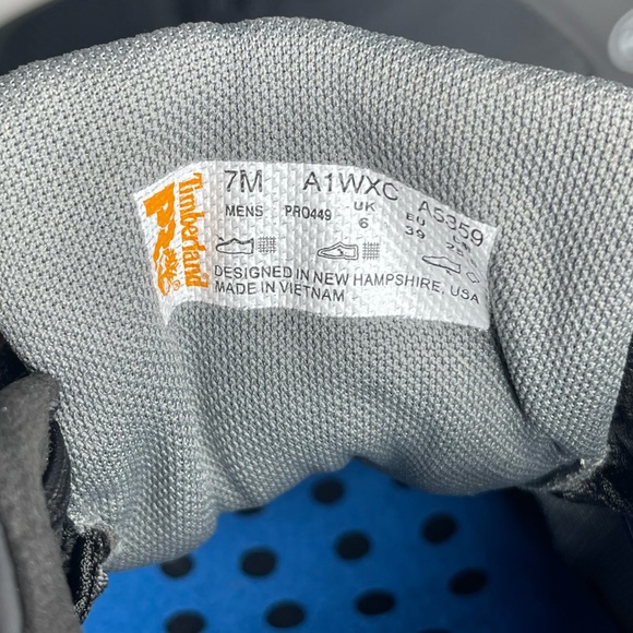 NEVER WORN MEN Timberland Oil Slip Resistant Toe Protection Industrial Work Shoe - Picture 6 of 9